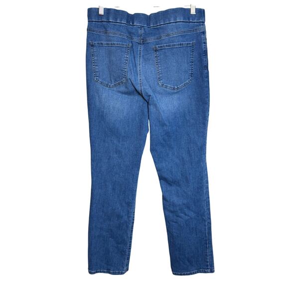 Kim Rogers Women's Size 12 Tummy Control Pull On Medium Wash Jeans - Picture 2 of 7